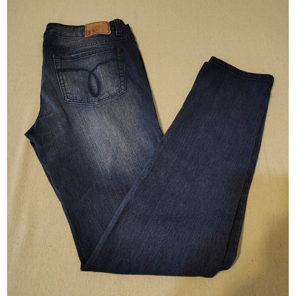 Y2K Paris Blues Juniors Size 9 Dark Wash Bootcut Jeans Stretch Denim PP‎